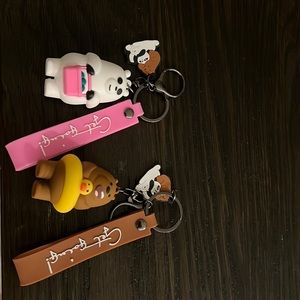 Bear keychains